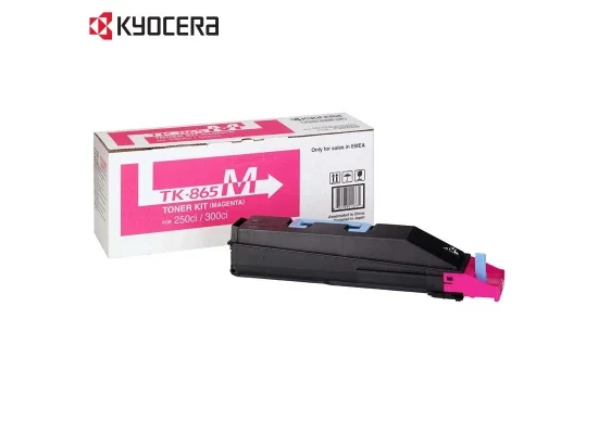 تونر Kyocera TASKalfa 250ci أصلي ماجنتا TK-865M - Image 2
