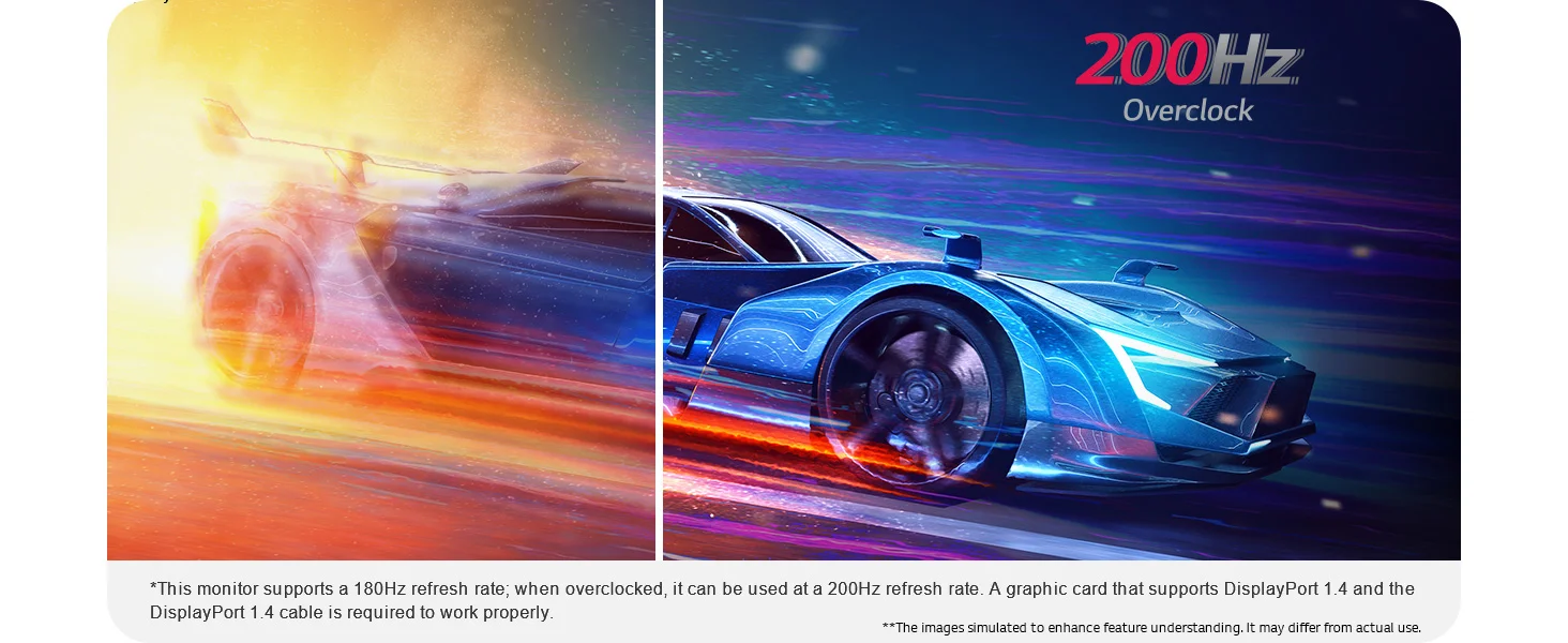 شاشة ألعاب LG 27GS75Q-B UltraGear مقاس 27 إنش QHD بتردد 200 هرتز وزمن استجابة 1 مللي ثانية IPS ومتوافقة مع G-SYNC - Thumbnail 8