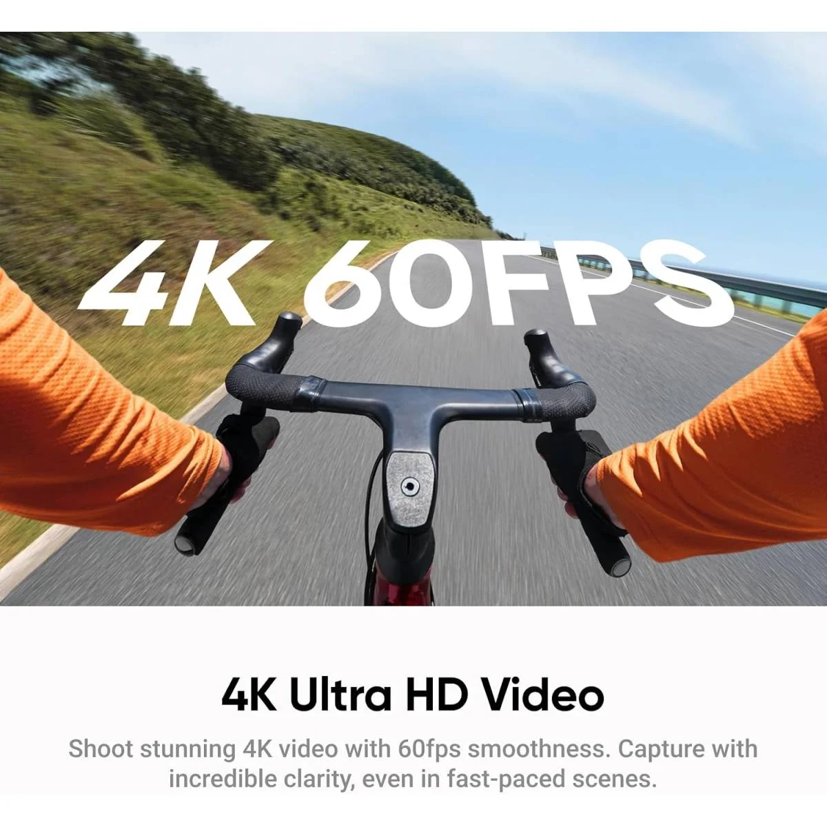 كاميرا Insta360 GO Ultra قابلة للارتداء للتصوير بدون استخدام اليدين، 4K60fps، مستشعر 1/1.28 إنش، شريحة AI بدقة 5nm، Action Pod، تثبيت مغناطيسي، مقاومة للماء IPX8، أبيض قطبي - Thumbnail 2
