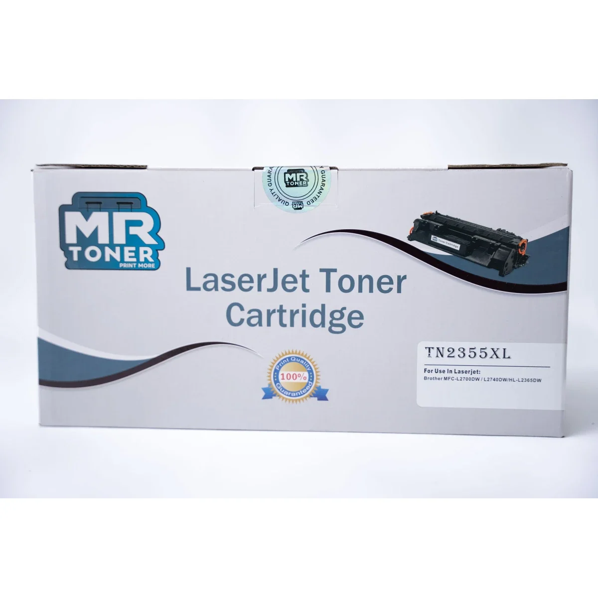 خرطوشة حبر تونر سوداء XL متوافقة Mr Toner TN2355XL لطابعات Brother