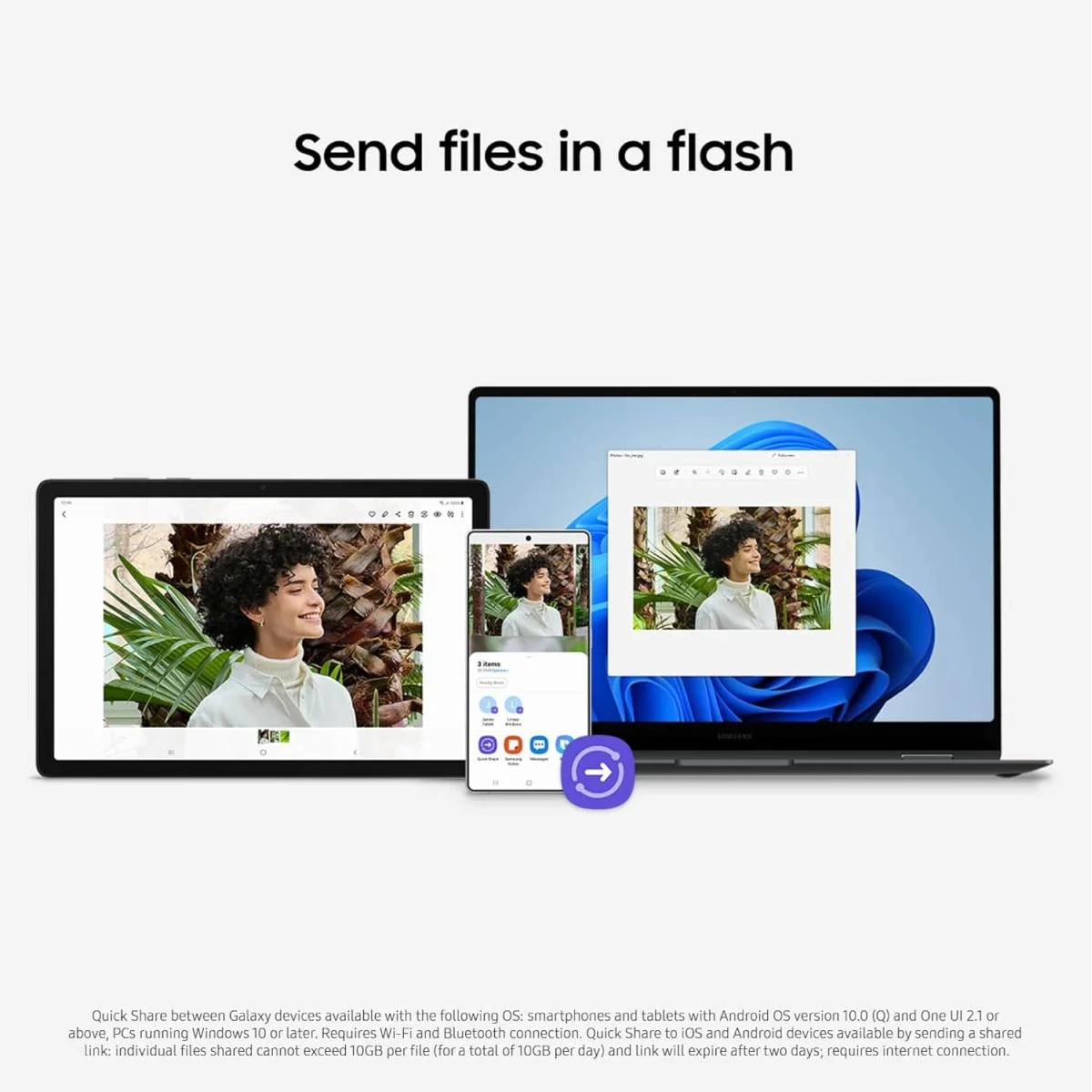 تابلت Samsung Galaxy Tab A11+ واي فاي، 11 إنش WUXGA، معالج ثماني النواة، رام 8GB، تخزين 256GB، بطارية 7040mAh، أربع سماعات Dolby Atmos، رمادي أو فضي - Image 7
