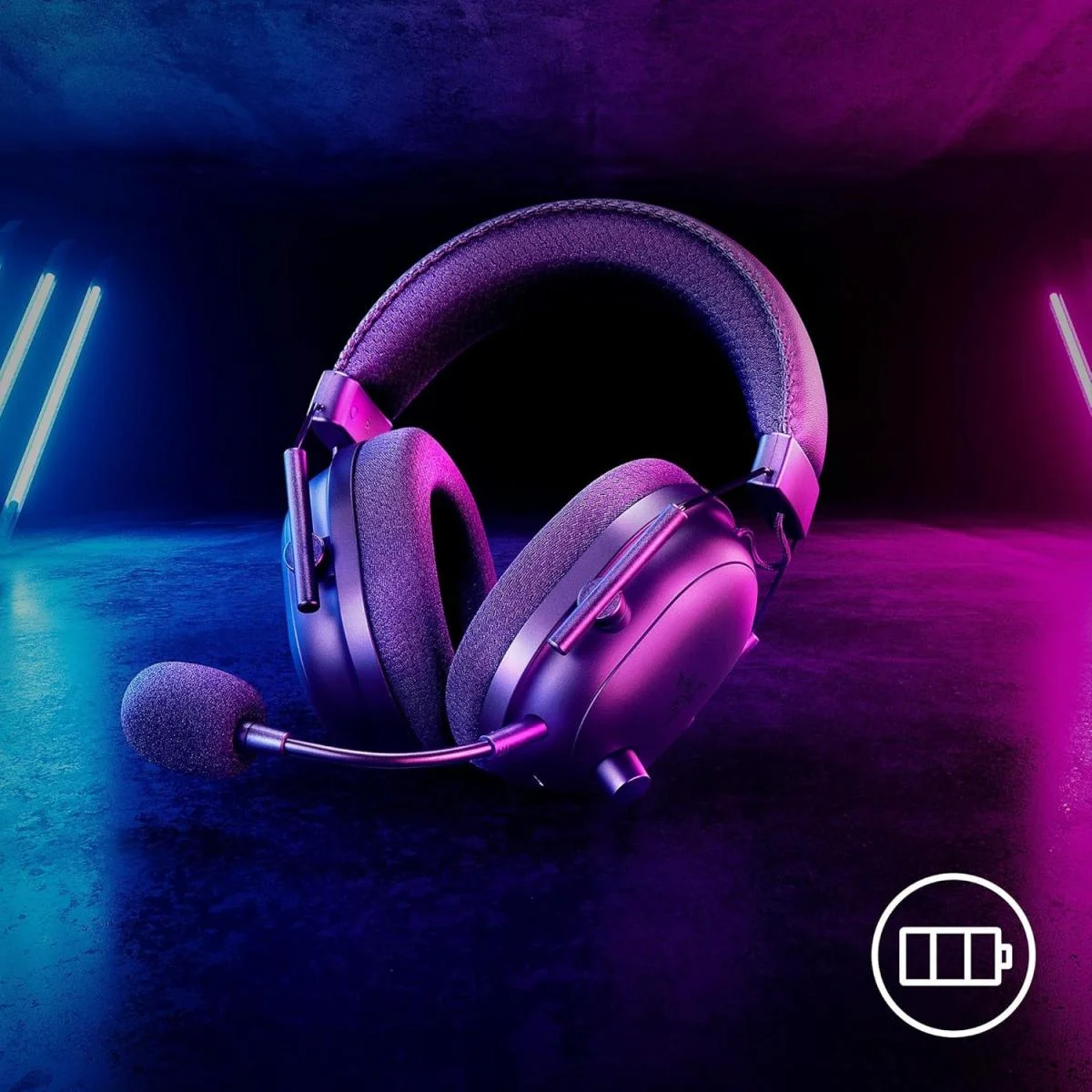 سماعة ألعاب Razer BlackShark V2 Pro 2023 لاسلكية سوداء RZ04-04530100-R3M1 - Image 3