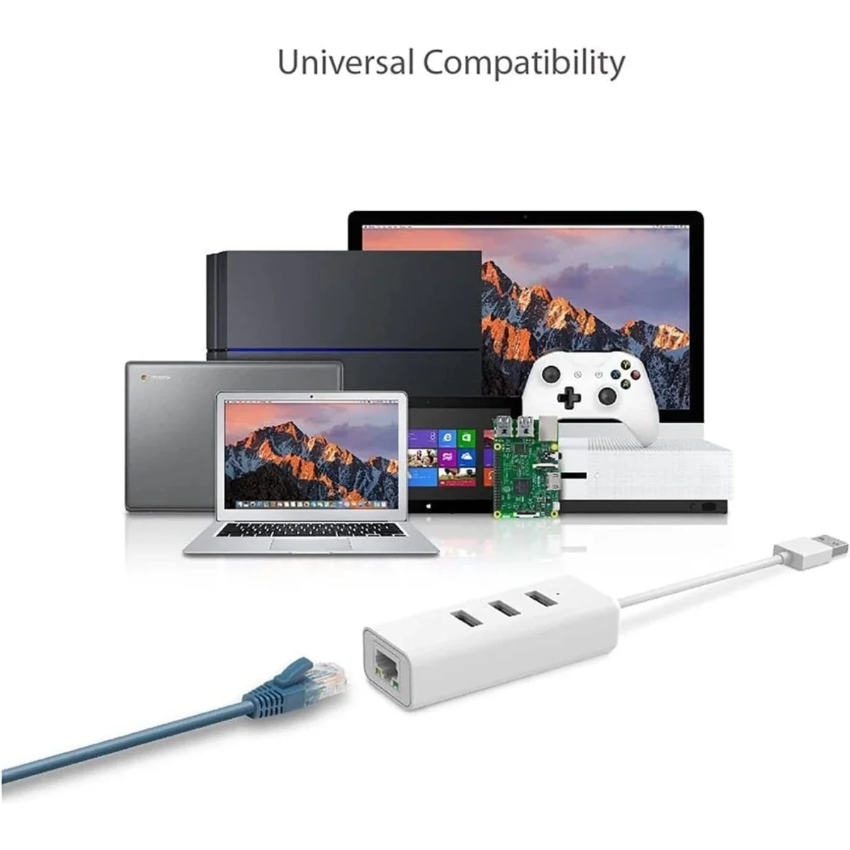 موزع USB 3.0 ثلاثي المنافذ مع محول Gigabit Ethernet TP-LINK UE330 - Image 6