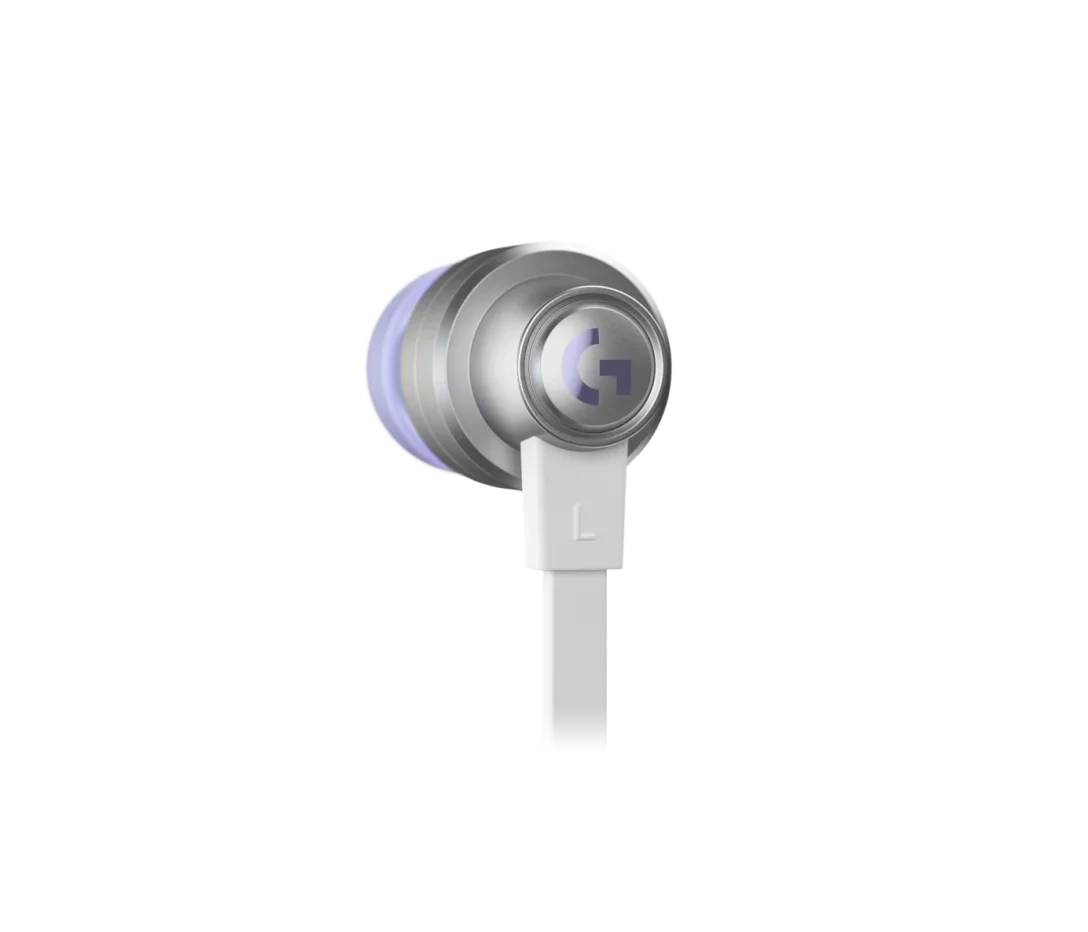 سماعات أذن ألعاب Logitech باللون الأبيض G333 - Thumbnail 3