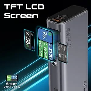 Promate Titan-130 20000mAh 130W Power Delivery Power Bank - Thumbnail 15