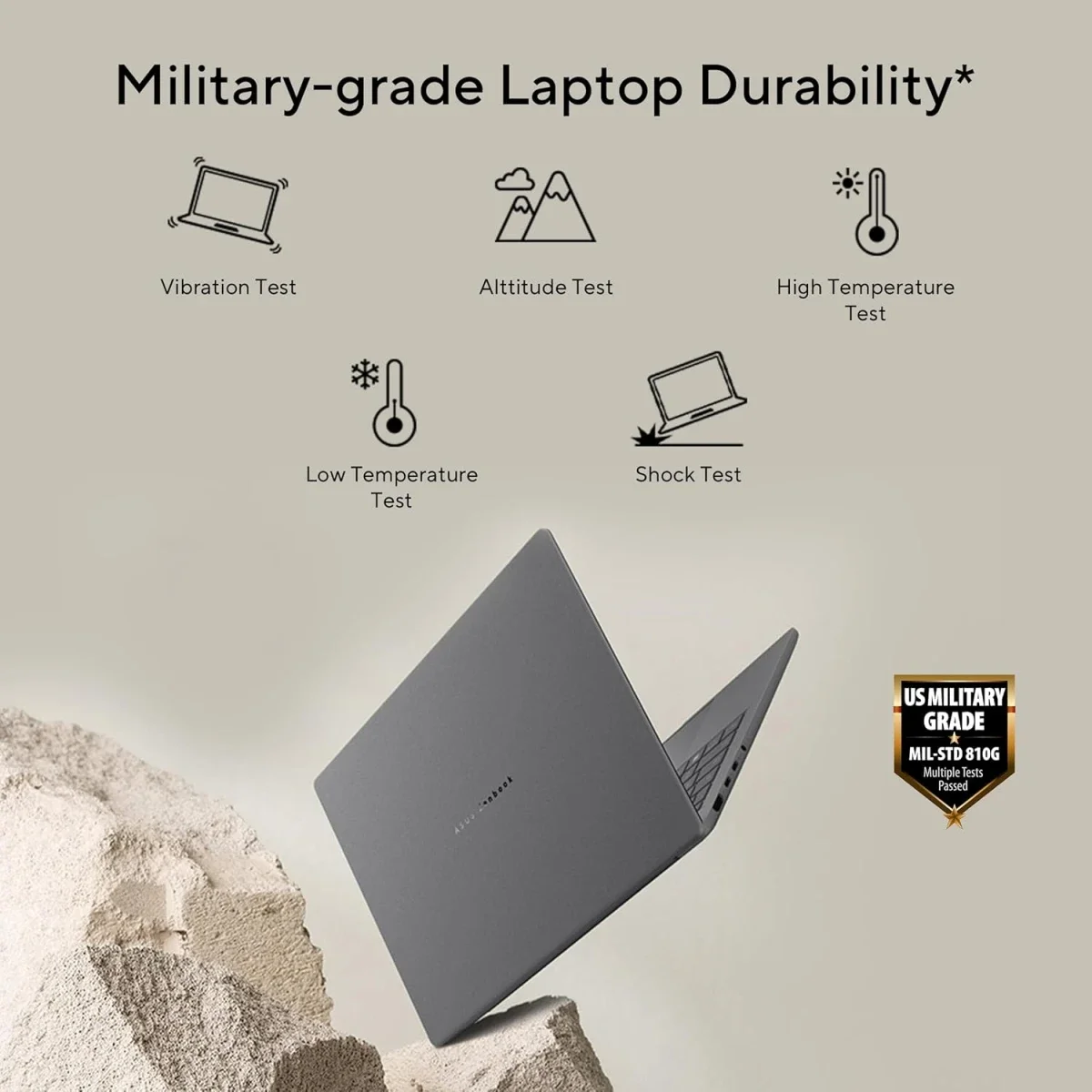 Asus Zenbook A14 (2024) UX3407RA Laptop 14.0-inch OLED Snapdragon X Elite X1E-78-100 16GB RAM 1TB SSD Iceland Gray - Image 14