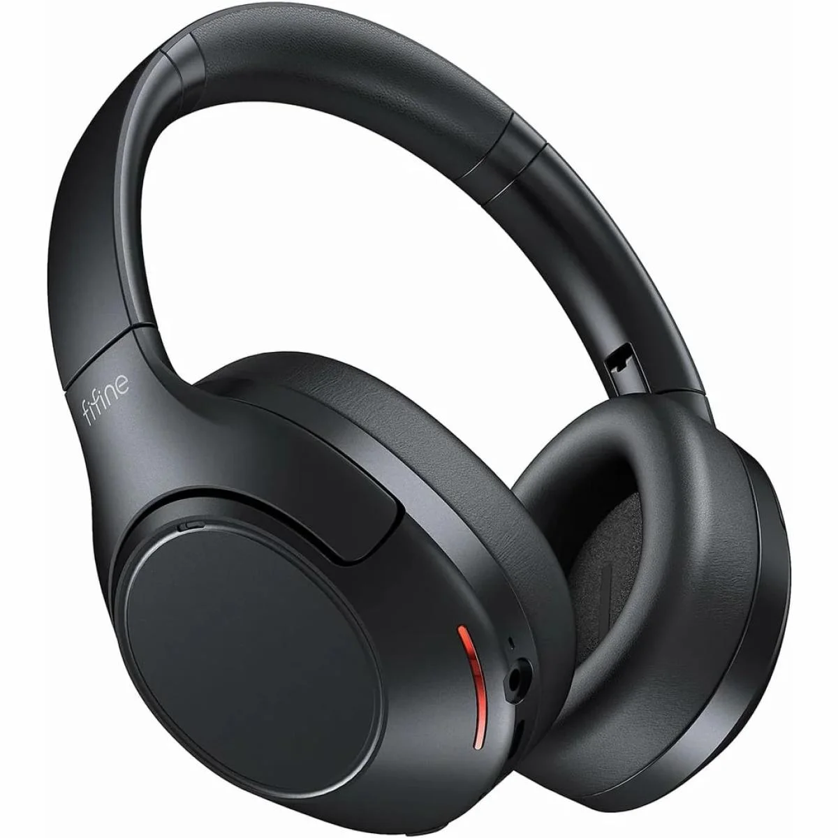 سماعة رأس FIFINE X3 لاسلكية فوق الأذن مع إلغاء الضوضاء النشط وBluetooth 5.3 وميكروفون بوم قابل للفصل