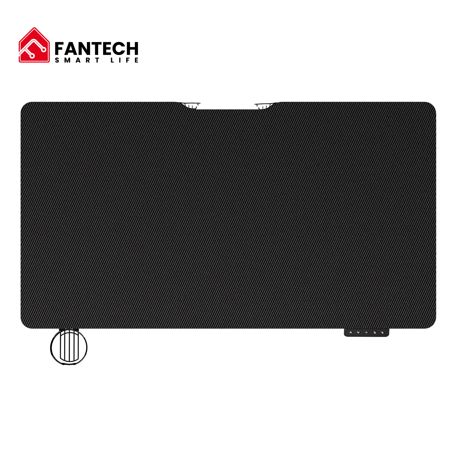 Fantech Workstation WS311 Adjustable Rising Desk Black - Image 3