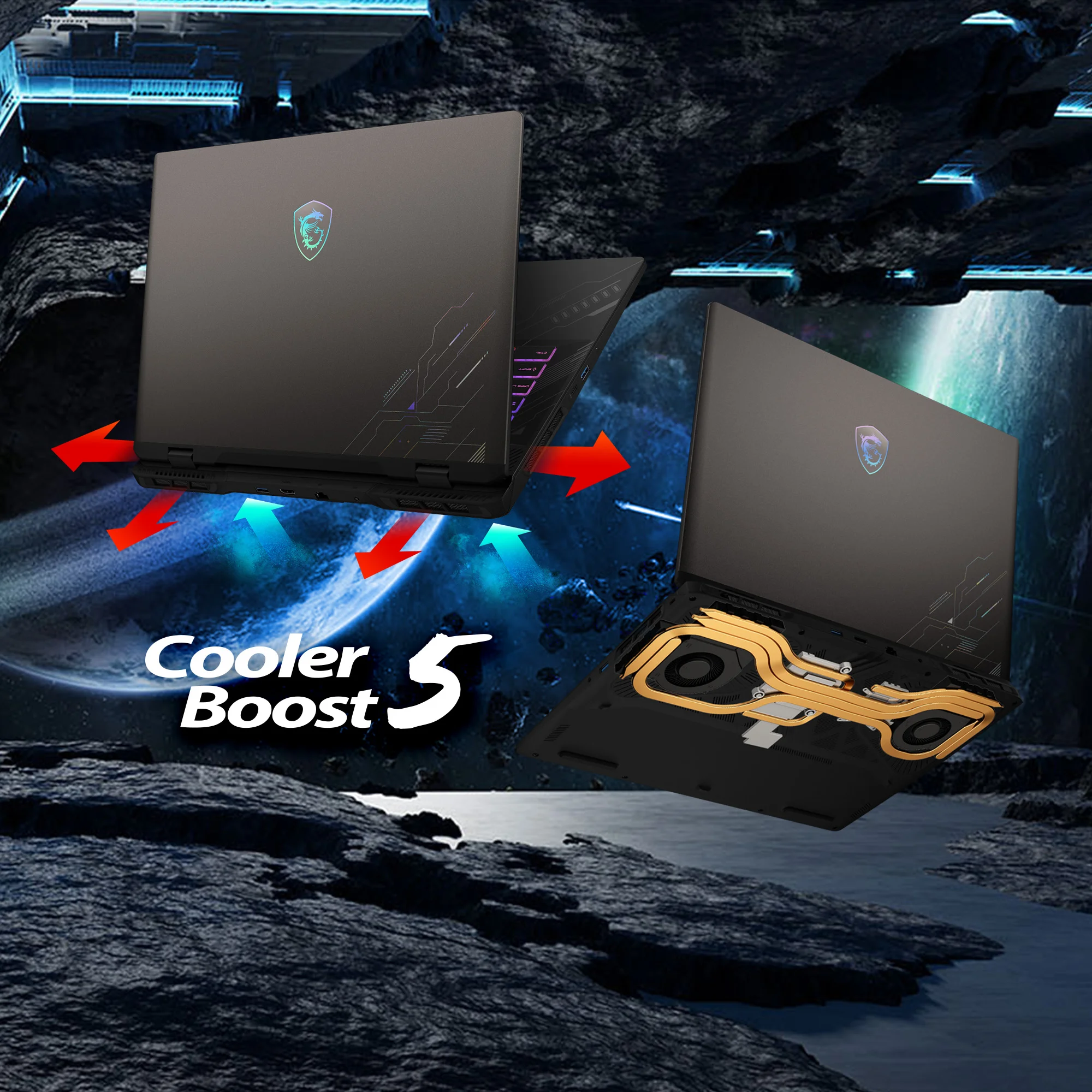 MSI Crosshair 17 HX AI (2025) D2XWGKG Gaming Laptop 17.0-inch 2.5K 240Hz Intel Core Ultra 9 275HX RTX 5070 16GB RAM 1TB SSD Cosmos Gray - Thumbnail 12