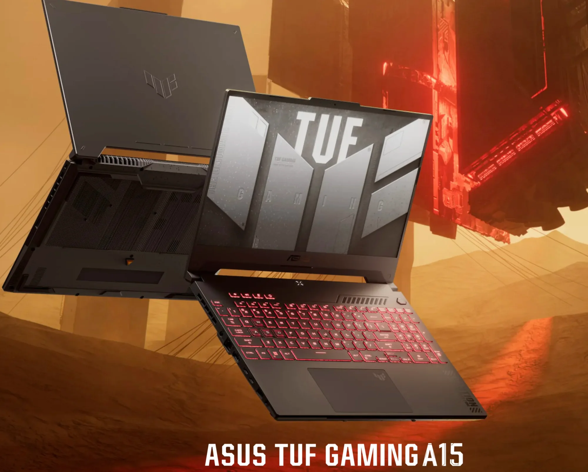 Asus TUF Gaming A16 FA608UM 16.0-inch WUXGA 165Hz Gaming Laptop Ryzen 7 260 RTX 5060 16GB RAM 512GB SSD Jaeger Gray - Thumbnail 9