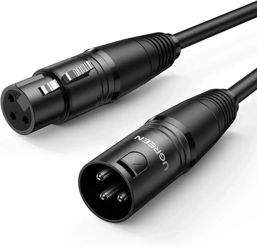 Ugreen 20711 XLR Male to Female Microphone Extension Audio Cable 3M