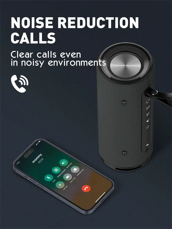 LDNIO BTS13 Mini Wireless Bluetooth HiFi Bass Speaker - Thumbnail 9