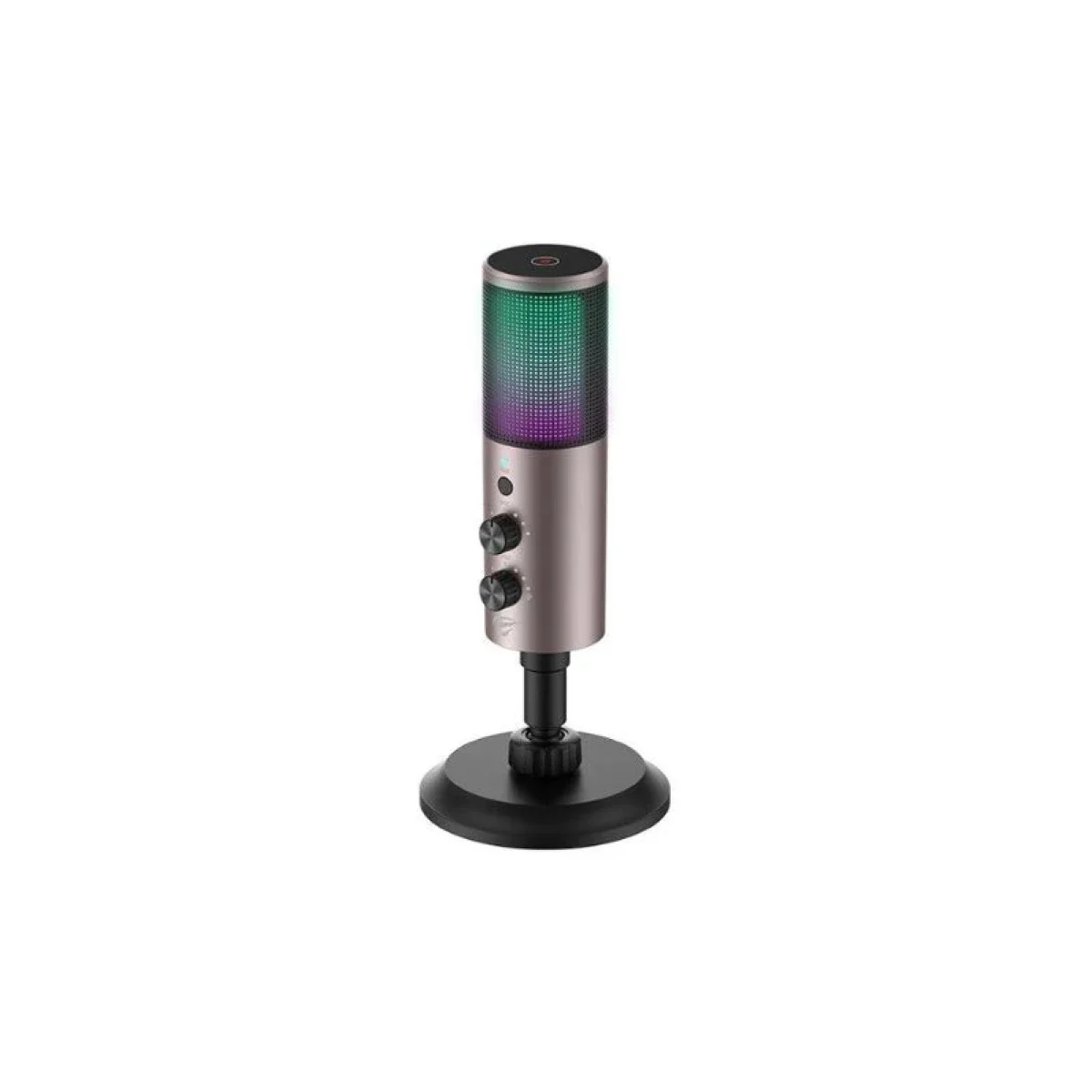 ميكروفون HAVIT GK61 USB للتسجيل والبث المباشر بإضاءة RGB - Thumbnail 2