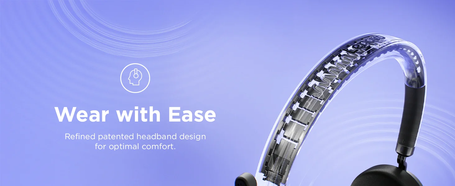 سماعة رأس Lenovo لاسلكية للمكالمات Teams، بلوتوث 5.3 ومستقبل USB-A - Thumbnail 13