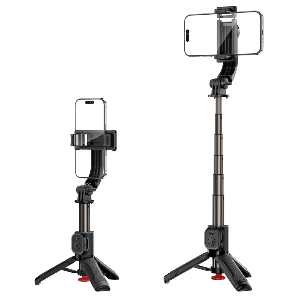 ACEFAST E43 Selfie Stick Tripod with Bluetooth Remote Control - Black - Thumbnail 5