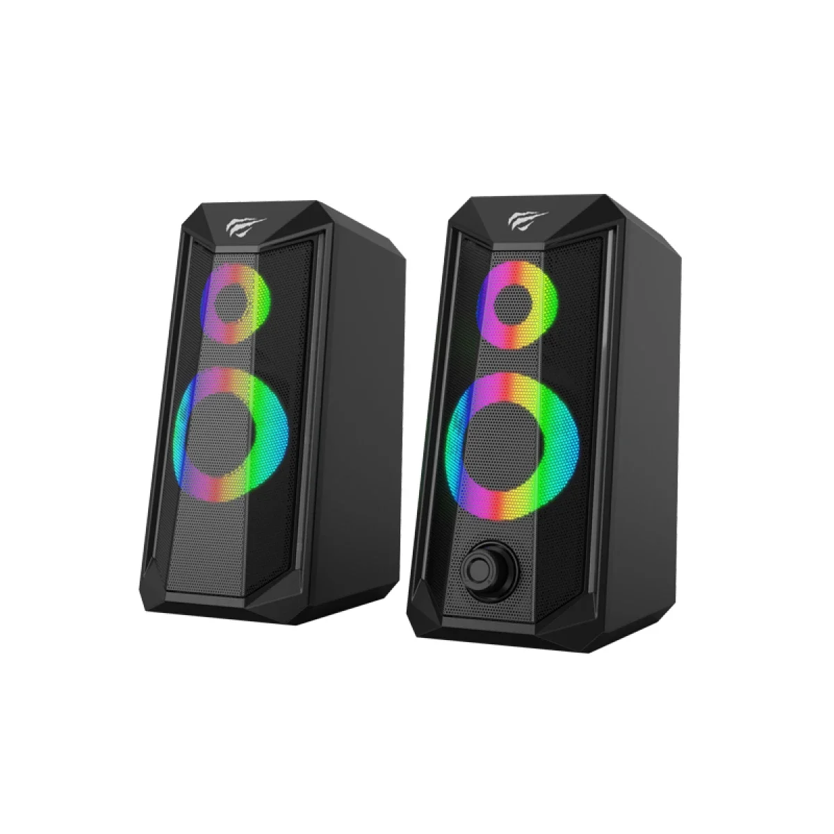 مكبر صوت ألعاب ستيريو HAVIT SK202 2.0 بإضاءة RGB