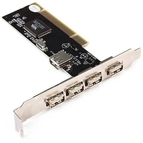 كرت توسعة USB Intex بواجهة PCI و4 منافذ USB 2.0 - Thumbnail 2