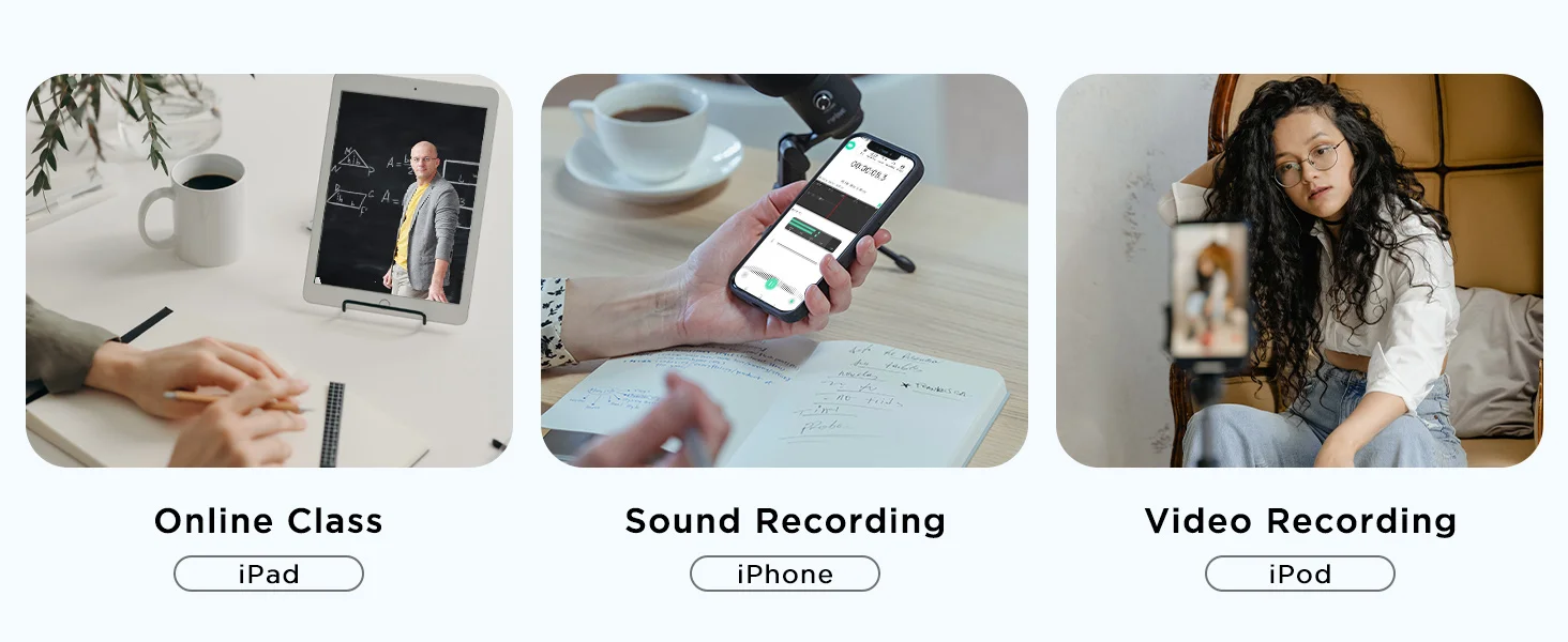 Boya BY-V2 2.4GHz Wireless Clip-On Microphone for iPhone & iPad - Black - Thumbnail 10