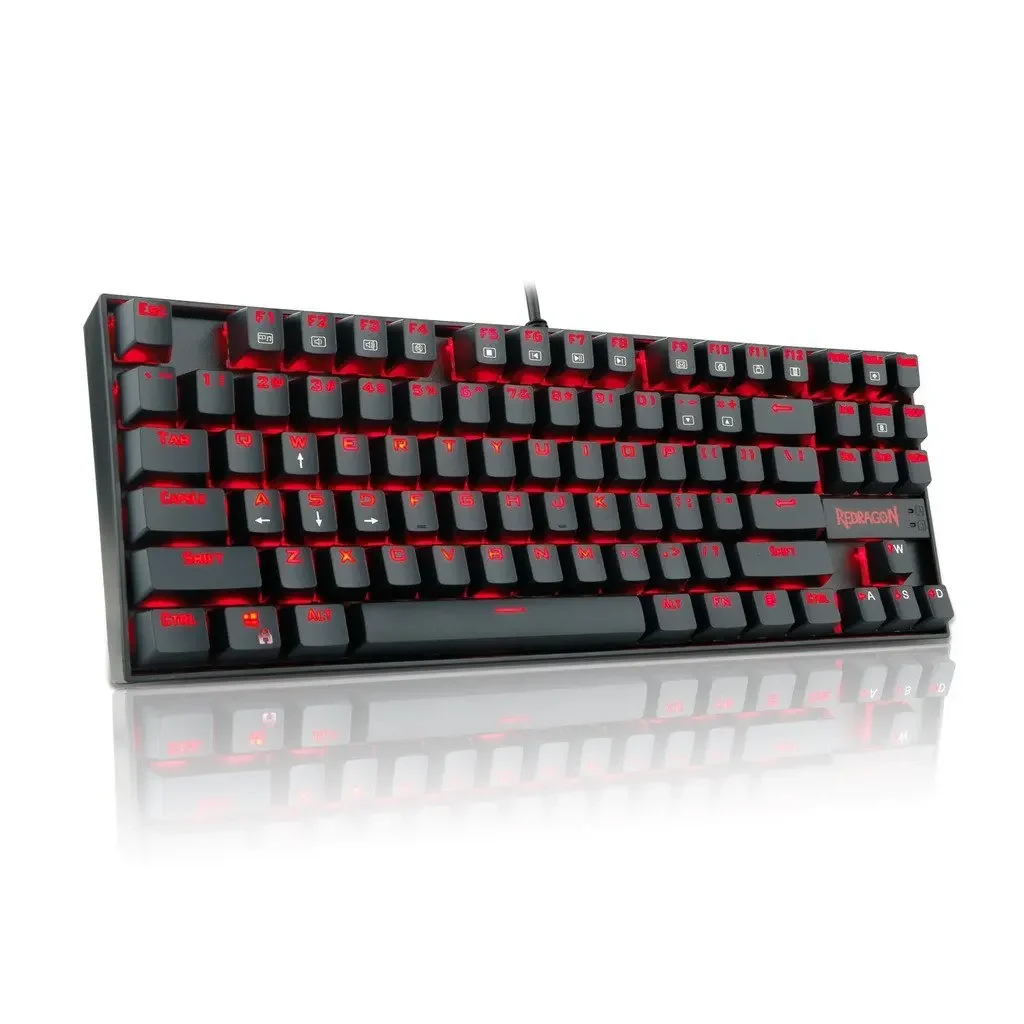 طقم كيبورد ميكانيكي وماوس وباد ماوس XL للألعاب Redragon K552-BA بسويتش أزرق - Image 3