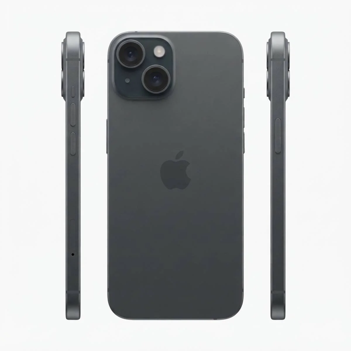 هاتف Apple iPhone 15 128GB أسود، A16 Bionic، شاشة Super Retina XDR 6.1 إنش، كاميرا مزدوجة 48MP، USB-C - Image 2