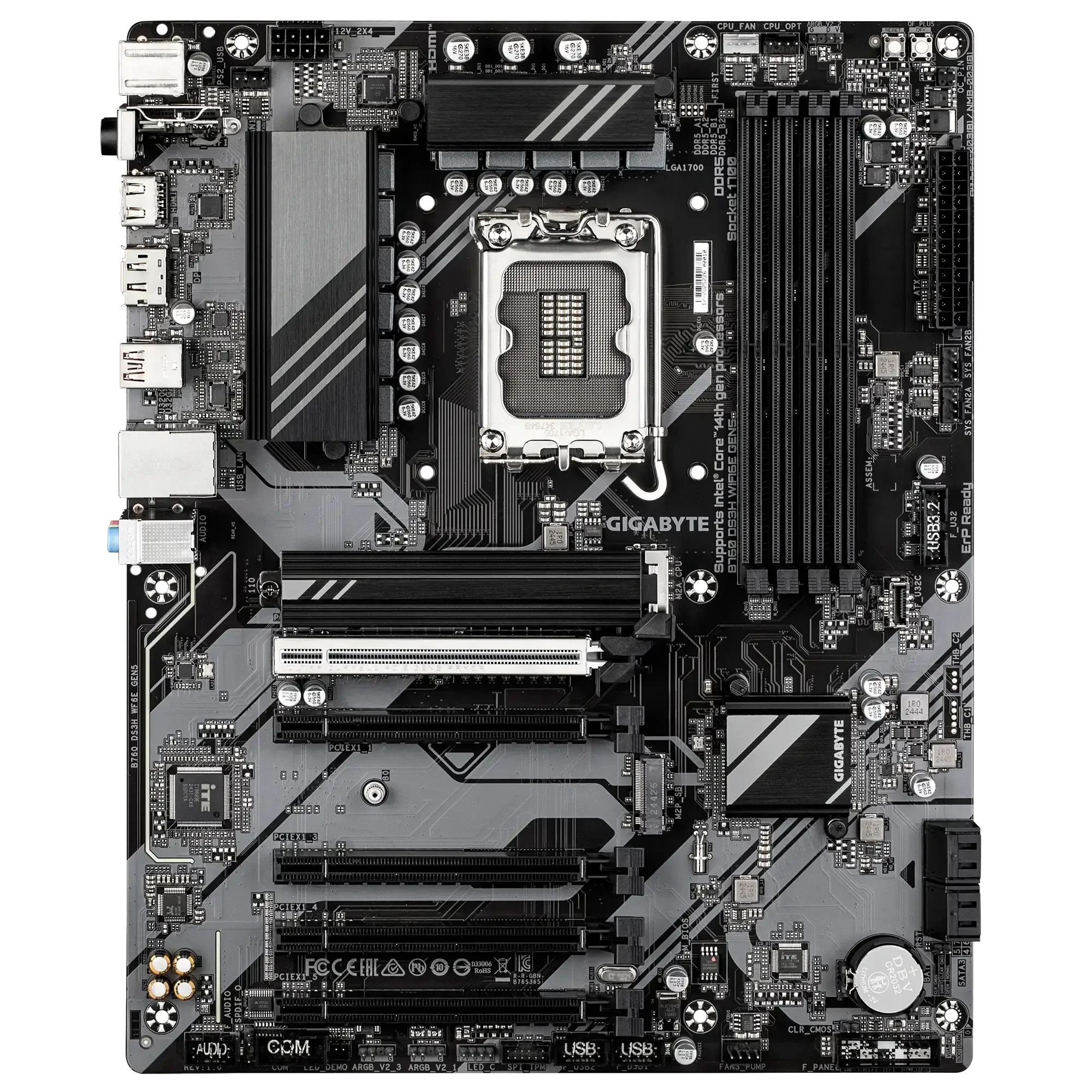 لوحة كمبيوتر GIGABYTE B760 DS3H WIFI6E GEN5 DDR5 - Image 3
