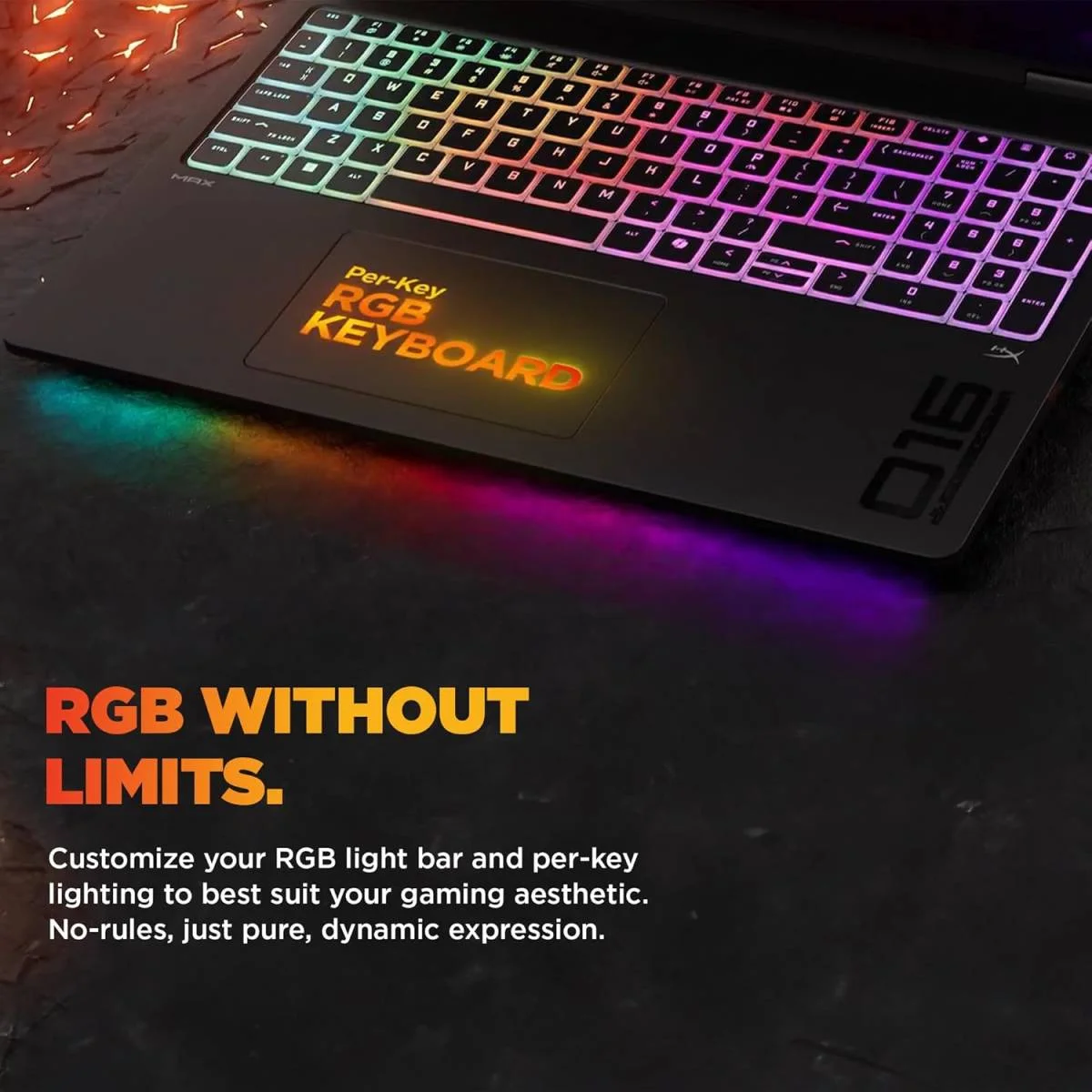 HP OMEN MAX 16-am0032ne Gaming Laptop, Core i7-14650HX, RTX 5050 8GB, 16GB RAM, 512GB SSD, 16-inch FHD+ IPS 165Hz - Thumbnail 8