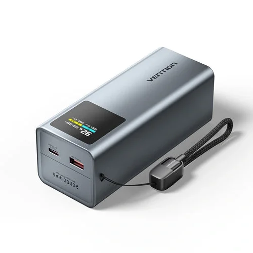 Vention FKCH0 20000mAh 100W Power Bank with Smart TFT Screen