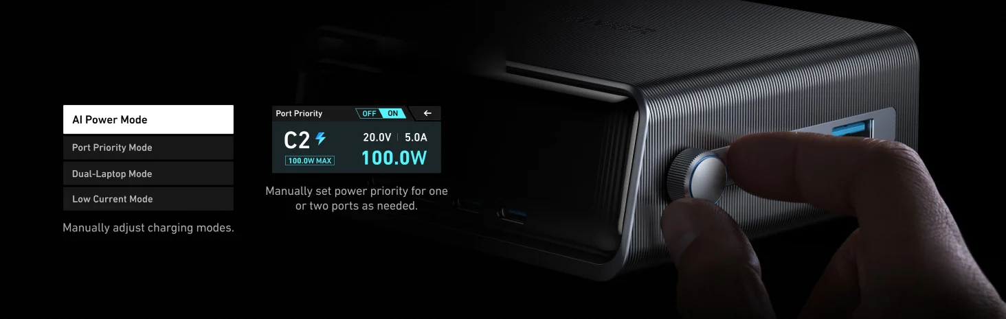 Anker Prime A2345341 250W 6-Port GaNPrime Smart Desktop Charger - Image 13
