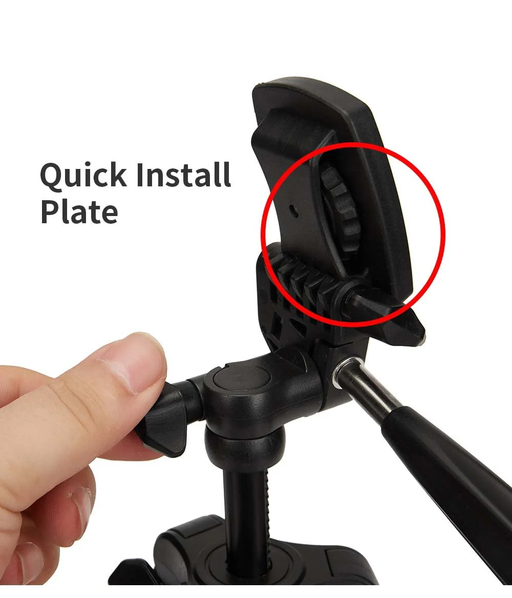 Jmary KP-2205 Professional Tripod with Mobile Holder - Thumbnail 8