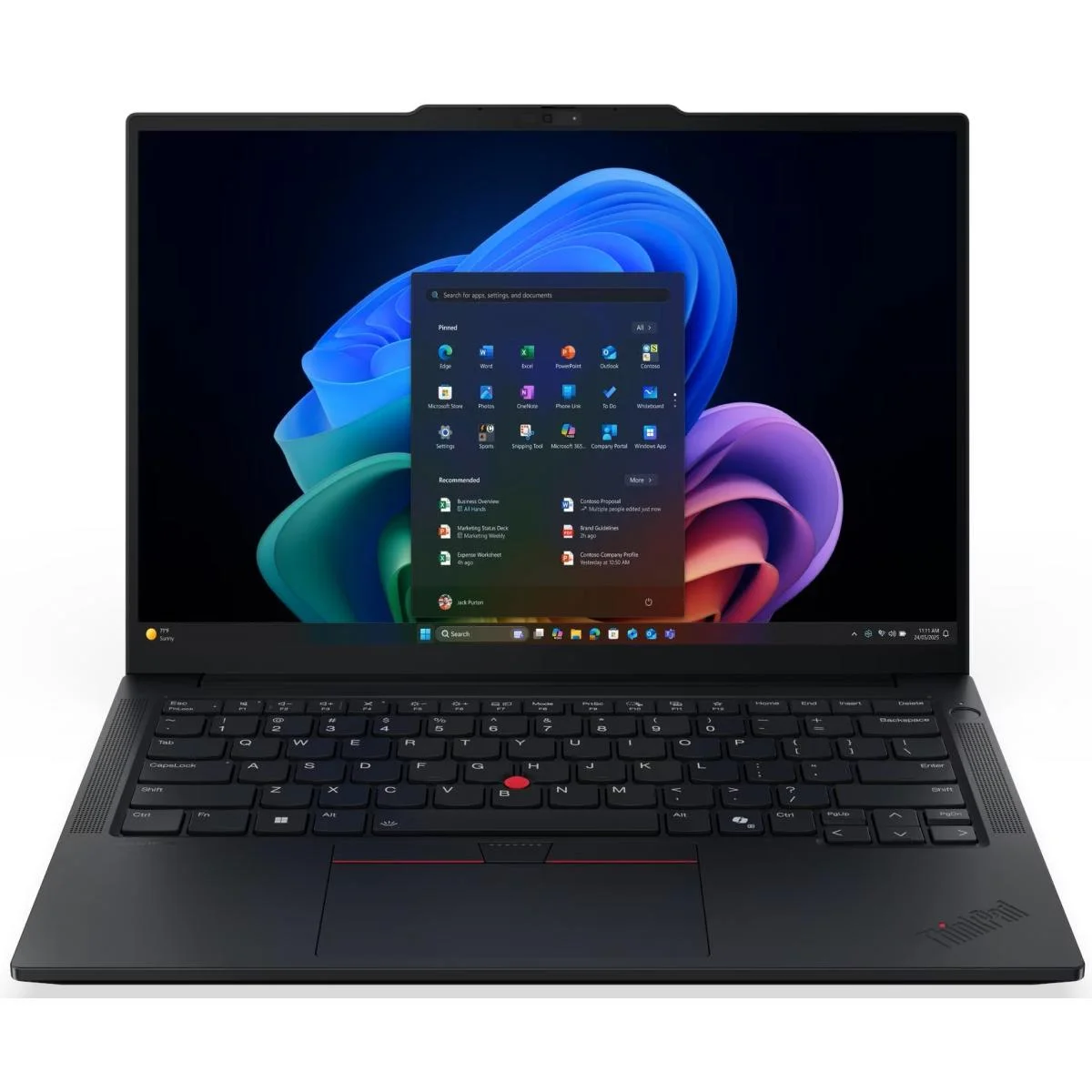 لابتوب Lenovo ThinkPad E14 Gen 7 بشاشة 14 إنش WUXGA IPS، معالج Core Ultra 7 256V، رام 16GB، SSD 1TB