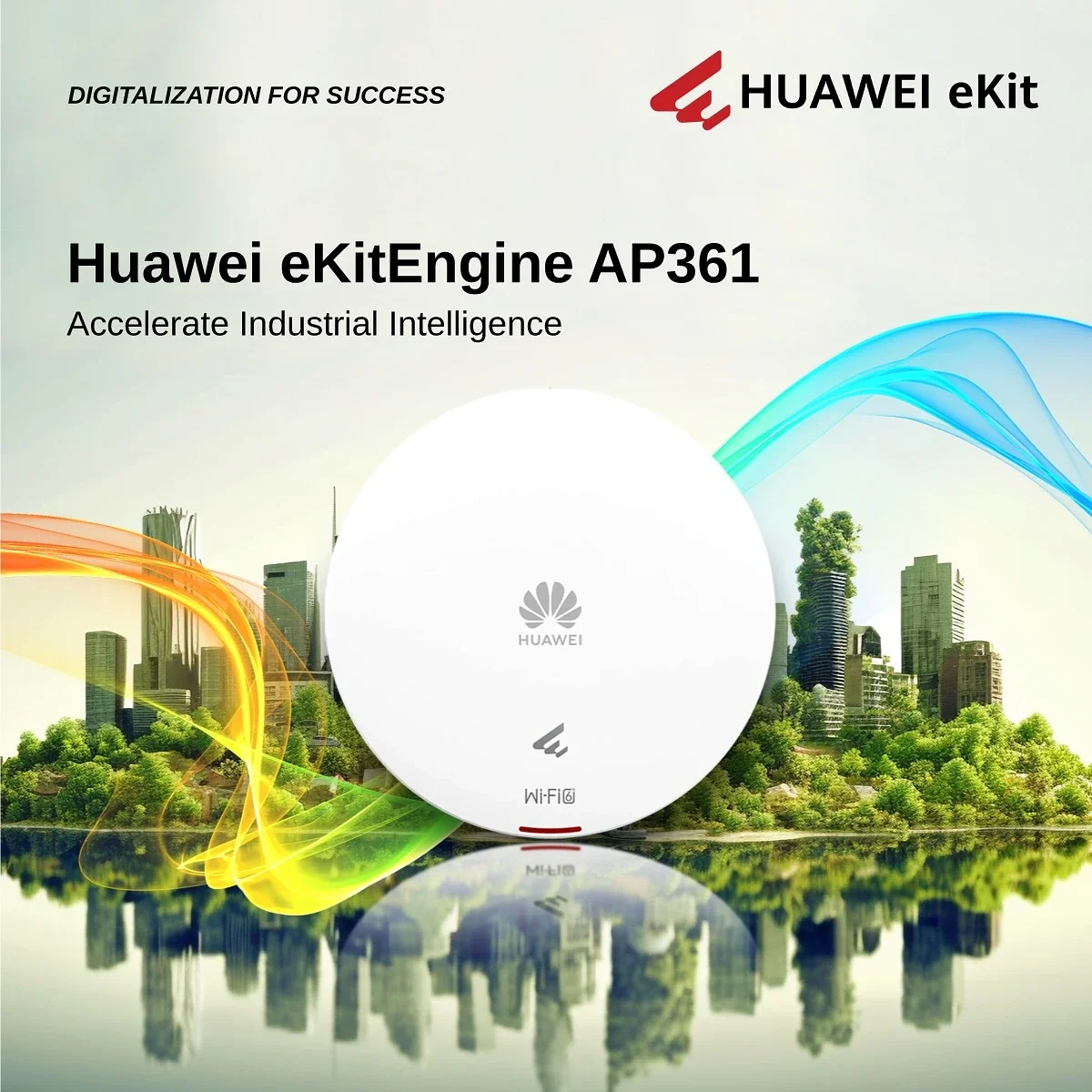 HUAWEI eKitEngine AP361 Wi-Fi 6 AX1800 Dual-Band Ceiling Mount Access Point