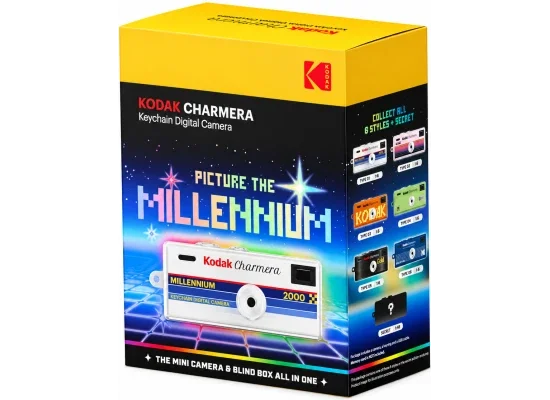 كاميرا رقمية ميدالية مفاتيح Kodak CHARMERA Millennium صندوق مفاجآت قطعة واحدة