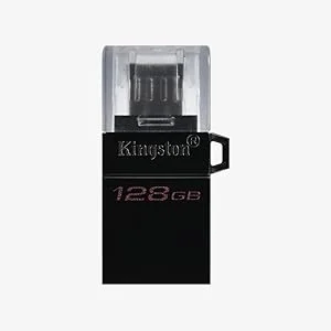 Kingston DataTraveler microDuo3 G2 128GB OTG USB Flash Drive with microUSB & USB Type-A - Thumbnail 5