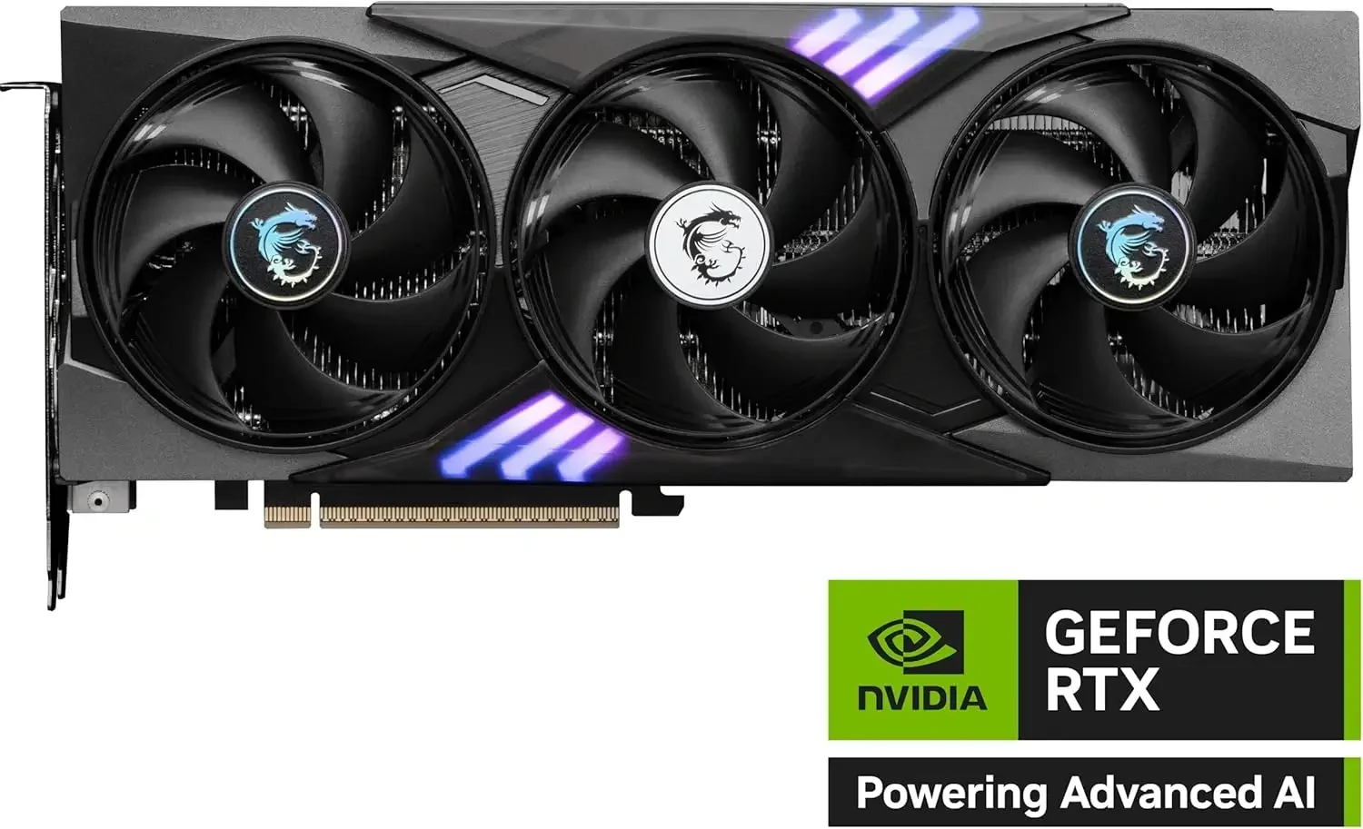 MSI Gaming Trio GeForce RTX 5060 Ti 8GB OC GDDR7 Graphics Card - Thumbnail 3