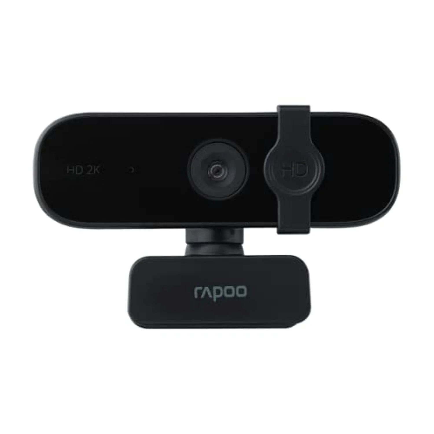 كاميرا ويب Rapoo C280 بدقة 2K 1440p مع مايكروفون مزدوج وغطاء خصوصية وتوصيل وتشغيل