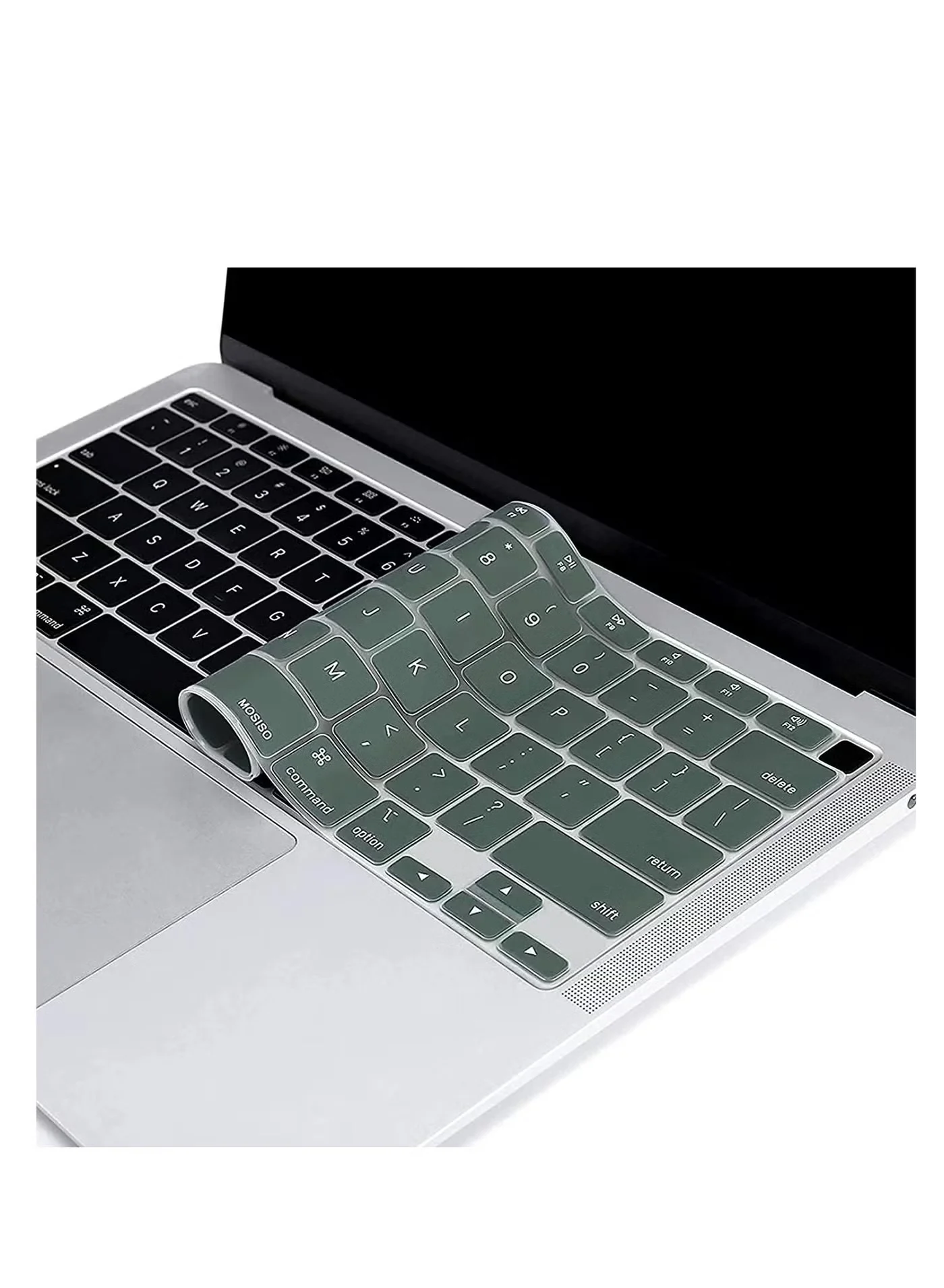 غطاء لوحة مفاتيح عربي Apple MacBook سيليكون للموديلات A2442 A2779 A2941 A2485 A2780 A2681 M2 M3 M4 - Image 5
