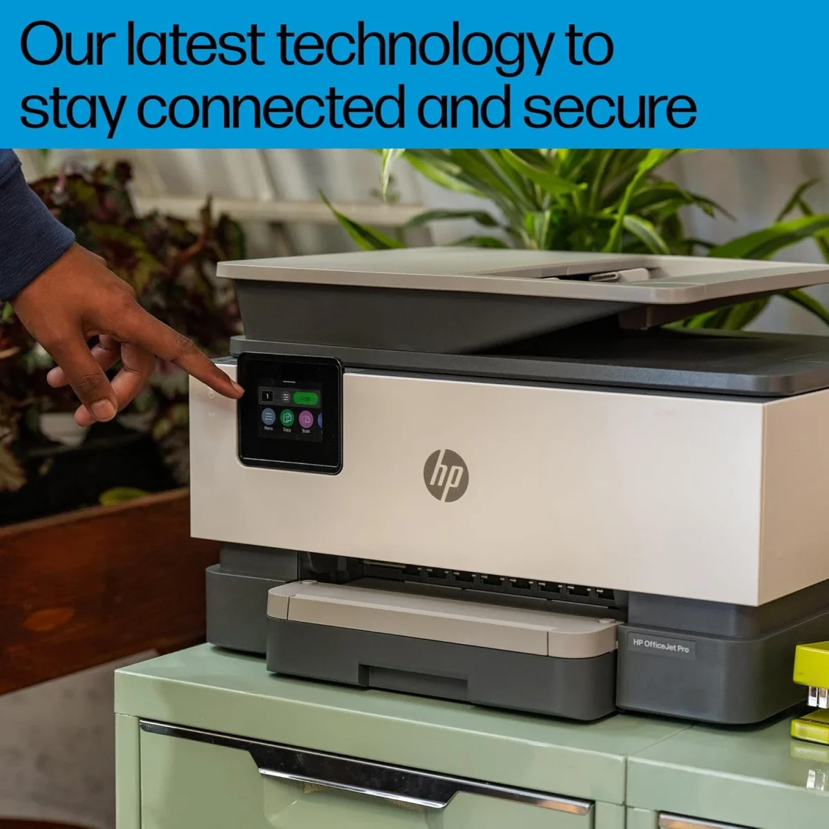 طابعة HP OfficeJet Pro 9123 الكل في واحد A4 ملونة نافثة للحبر مع اتصال لاسلكي وADF وطباعة على الوجهين - Image 6