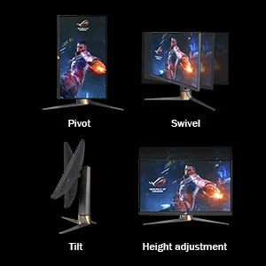 Asus ROG Swift PG27AQN 27-Inch QHD Fast IPS 360Hz Gaming Monitor - Thumbnail 17