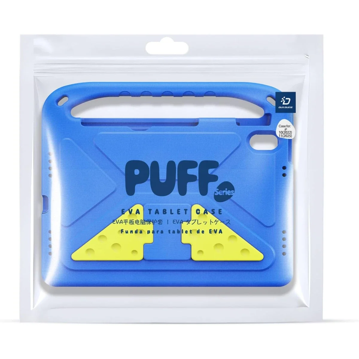 DUX DUCIS Puff Series Kids Case for Apple iPad 10 (2022)/11 (2025) - Blue - Image 9
