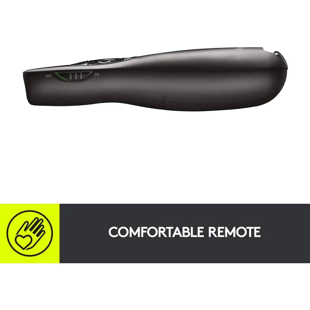 جهاز تحكم بالعروض Logitech R400 لاسلكي مع مؤشر ليزر أحمر - Image 3