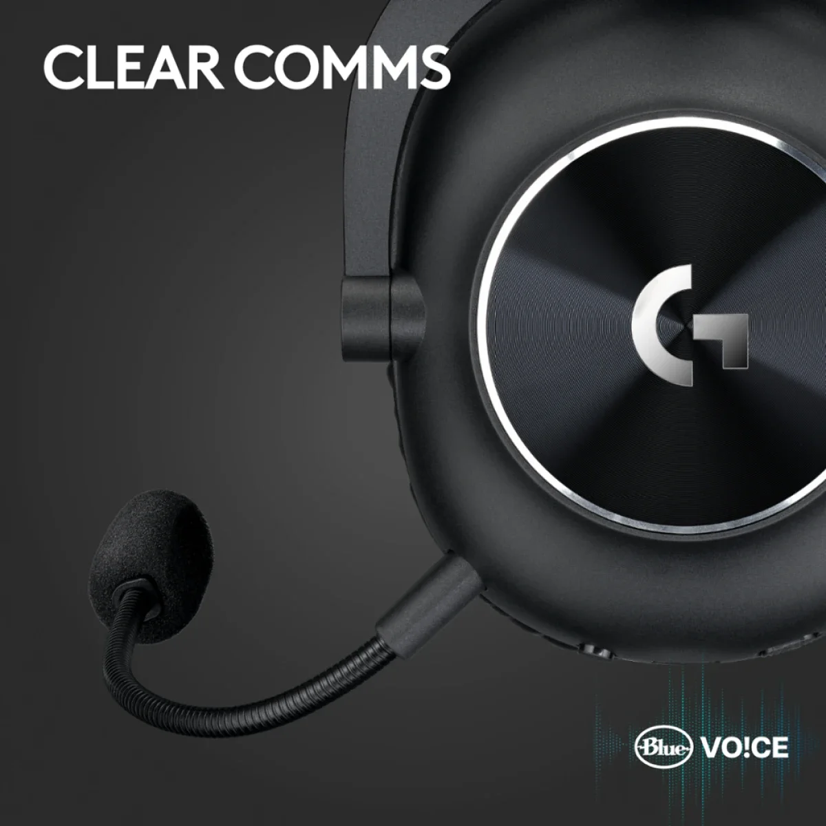 Logitech G PRO X 2 Wireless Gaming Headset with 50mm Graphene Drivers - Black - Thumbnail 7