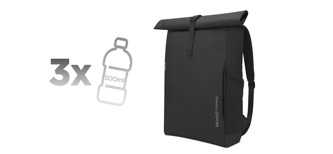 حقيبة ظهر Lenovo IdeaPad Gaming Modern باللون الأسود لابتوب حتى 16 إنش - Image 7