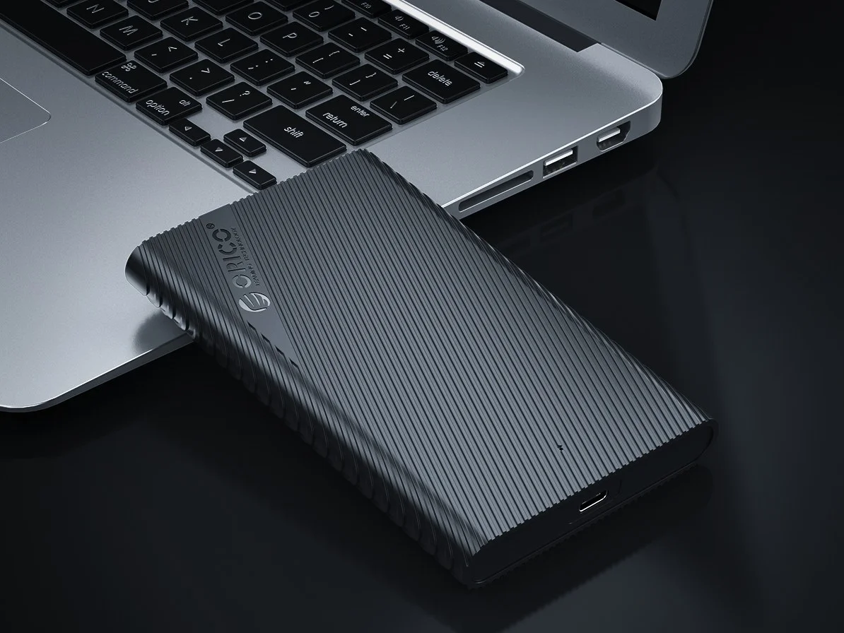 علبة هارد خارجية ORICO 2521C3-CX-BK-EP محمولة USB 3.1 Gen1 Type-C أسود - Image 13