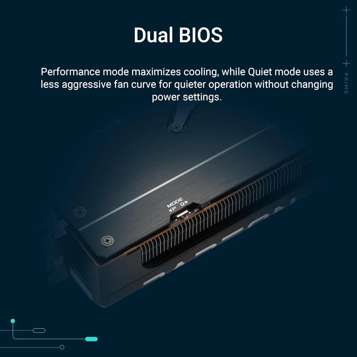 كرت شاشة Asus Prime Radeon RX 9070 EVO OC Edition بسعة 16GB GDDR6 وPCIe 5.0 - Image 5