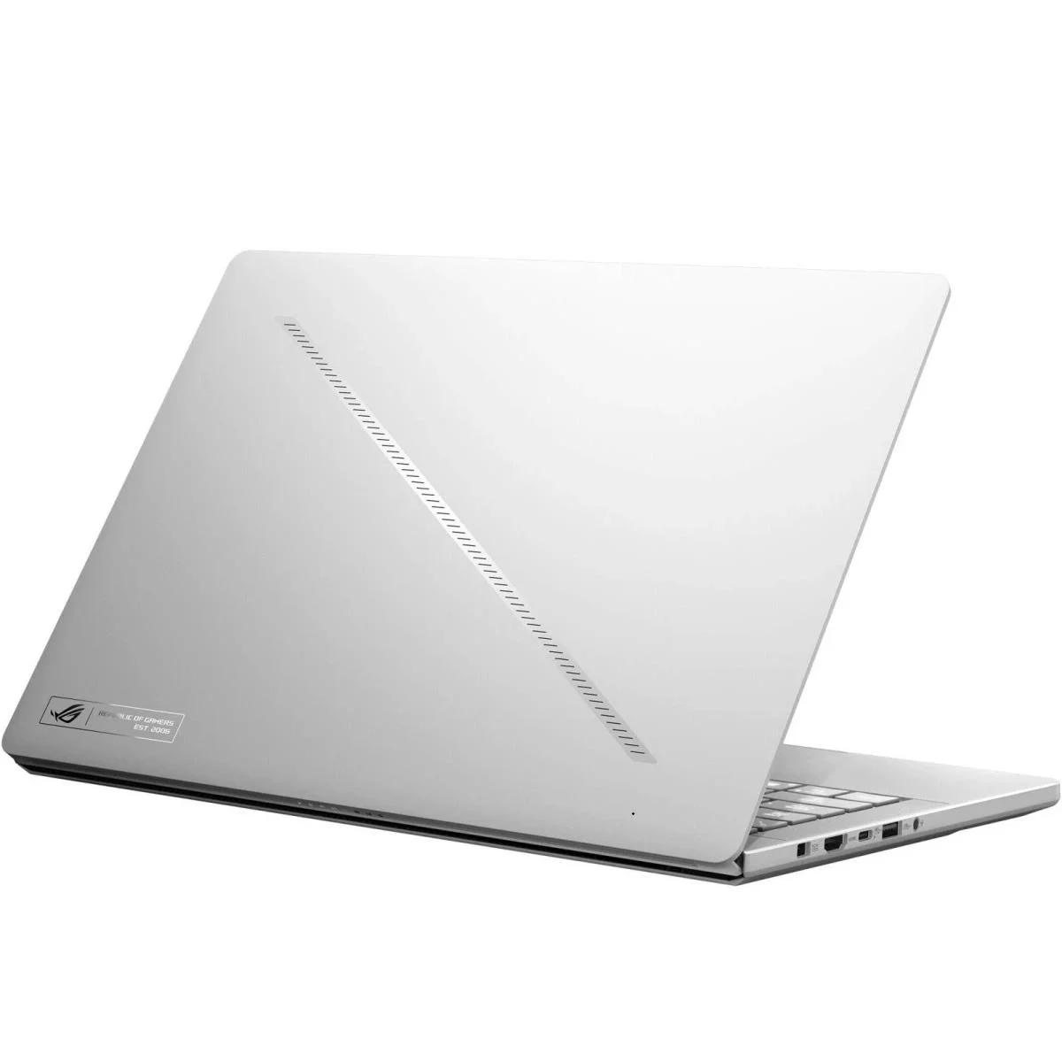 لابتوب Asus ROG Zephyrus G14 بشاشة 14 إنش OLED 3K، Ryzen AI 9 465، RTX 5060، رام 16GB، SSD 1TB، أبيض بلاتيني - Thumbnail 4