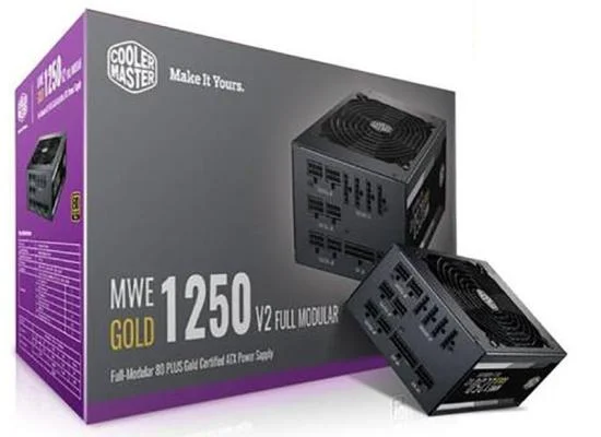 Cooler Master MWE Gold 1250 V2 1250W Fully Modular 80 PLUS Gold Power Supply - Image 3