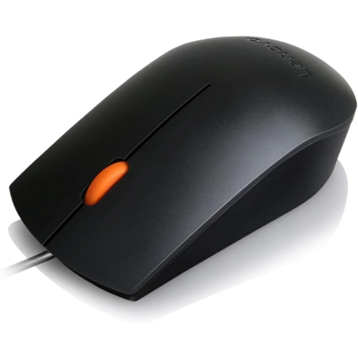 Lenovo Mouse 300 Wired USB Ambidextrous Mouse 1600 DPI - Thumbnail 2