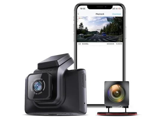 HIKVISION AE-DC4328-K5 (2CH) Dual-Channel Dash Camera 1440P Front + 1080P Rear, GPS, Wi-Fi, 3-Inch Display - Image 7