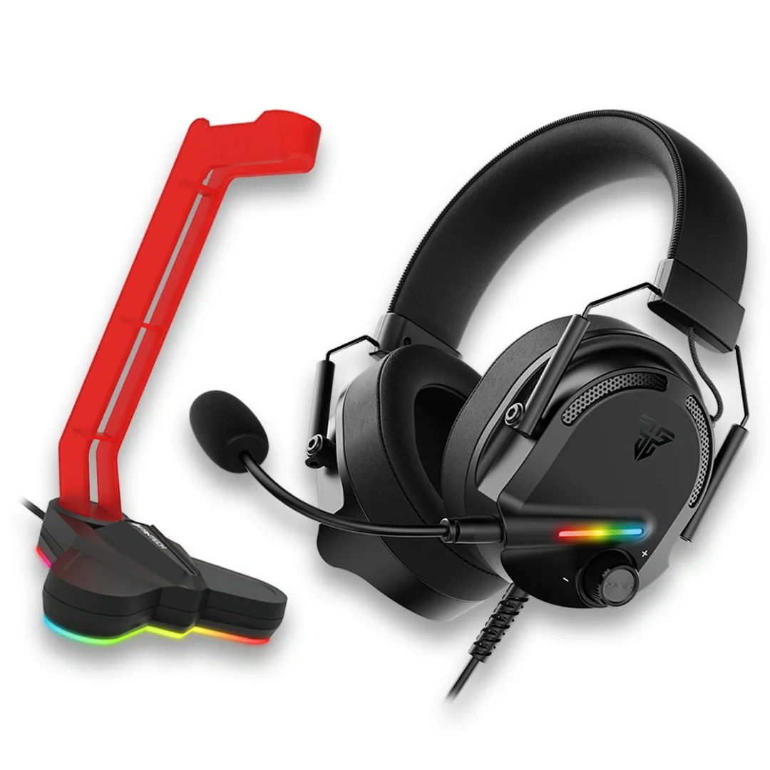 سماعه عاب Fantech مع حامل - بصوت 360 درجه - تجربه رائعه