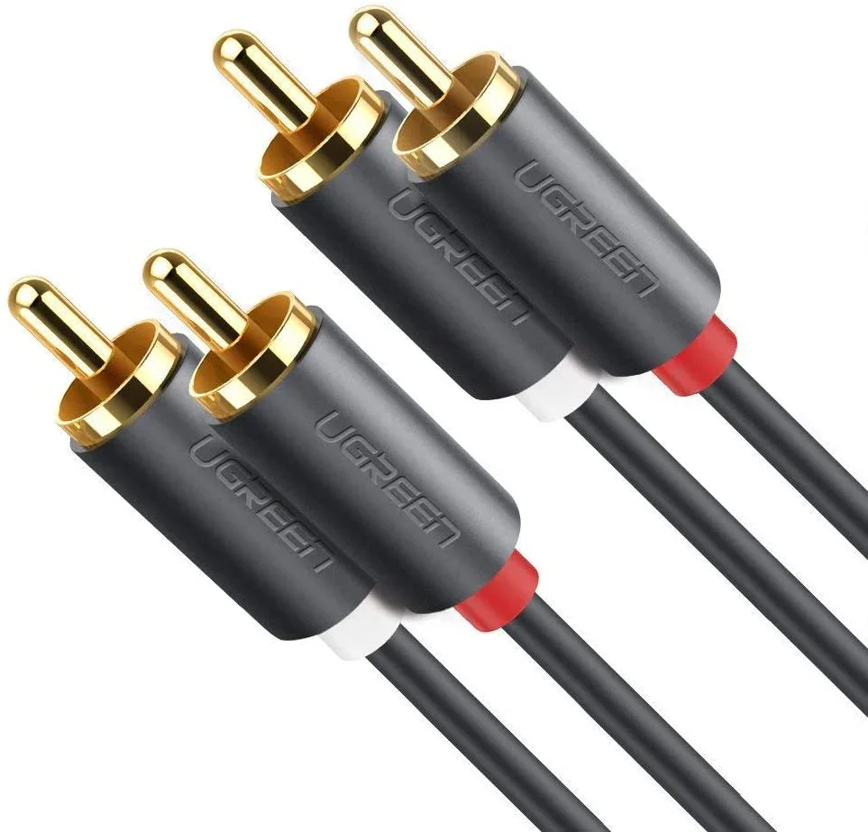 Ugreen 10517 2RCA Male to 2RCA Male Audio Cable 1.5M